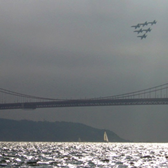 Blue Angels, Golden Gate Bridge